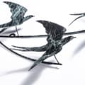 Miniatyrbillede 4 af 7: Dekorativ metalvægtilbehør Wallow 3