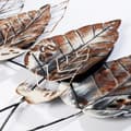 Miniatyrbillede 5 af 8: Dekorativt metalvægtilbehør støbeblad 2