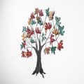 Miniatyrbilde 7 av 8: Dekorativt metallveggtilbehør Yggdrasil