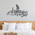 Miniatyrbild 2 av 6: Dekorativt metallväggstillbehör Newyork