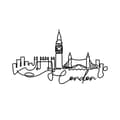 Miniatyrbillede 4 af 6: Dekorativ metalvægtilbehør London