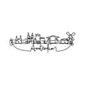 Miniatyrbilde 4 av 6: Dekorativt metallveggtilbehør Amsterdam