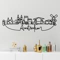 Miniatyrbilde 1 av 6: Dekorativt metallveggtilbehør Amsterdam