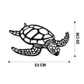 Miniatyrbillede 6 af 6: Dekorativt metalvægtilbehør Caretta Caretta