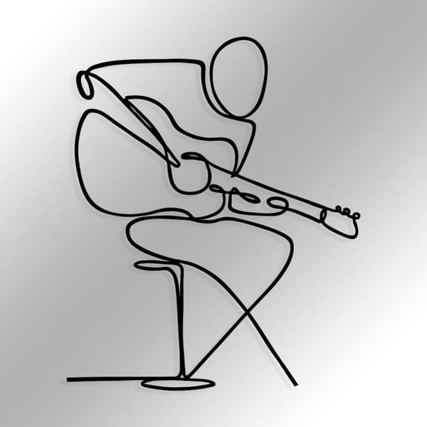 Koristeellinen metalliseinätarvikkeet Sentimiento 332
