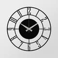 Miniatyrbilde 4 av 7: Dekorativ veggklokke i metall Enzoclock - S011