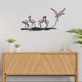 Miniatyrbilde 4 av 8: Dekorativt metallveggtilbehør Flamingo S