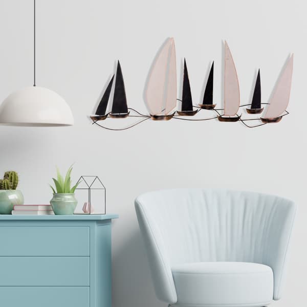 Koristeellinen metalliseinätarvikkeet Ocean
