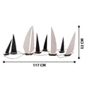 Pikkukuva 8 / 8: Koristeellinen metalliseinätarvikkeet Ocean