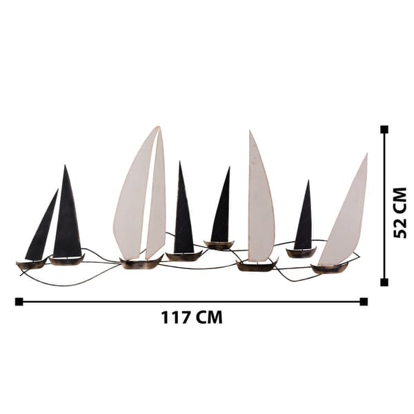 Koristeellinen metalliseinätarvikkeet Ocean