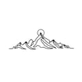 Miniatyrbillede 5 af 7: Dekorativt metalvægtilbehør Everest
