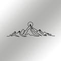 Miniatyrbillede 6 af 7: Dekorativt metalvægtilbehør Everest