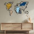 Miniatyrbillede 4 af 8: Dekorativt metalvægtilbehør Lie World M