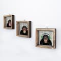 Miniatyrbilde 1 av 4: Dekorativt innrammet MDF-maleri (3 stykker) UKZM011