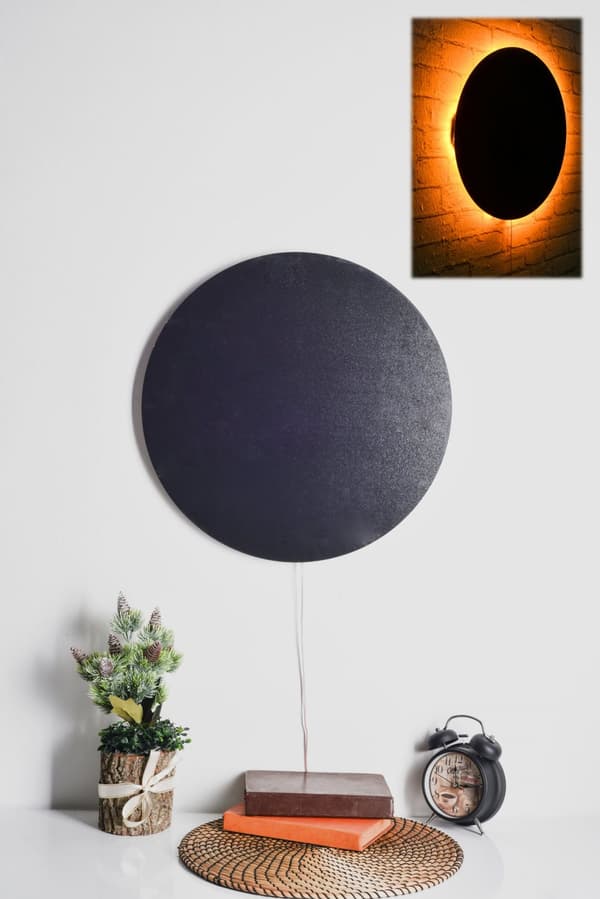 Dekorativ Led Lighting Circle - Gul