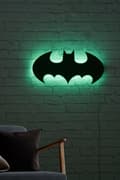 Miniatyrbilde 4 av 9: Dekorativ LED-belysning Batman - Grønn