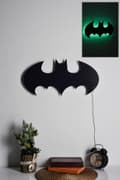 Miniatyrbilde 2 av 9: Dekorativ LED-belysning Batman - Grønn