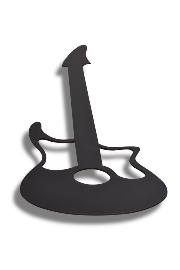 Dekorativ Led Lighting Guitar - Rød