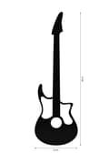 Miniatyrbillede 8 af 9: Dekorativ Led Lighting Guitar - Rød
