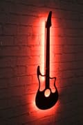 Miniatyrbillede 2 af 9: Dekorativ Led Lighting Guitar - Rød