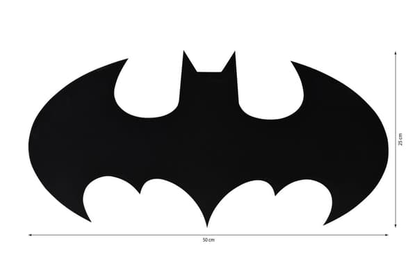 Dekorativ LED-belysning Batman - Blå
