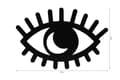 Miniatyrbilde 8 av 9: Dekorativ Led-belysning Evil Eye - Gul