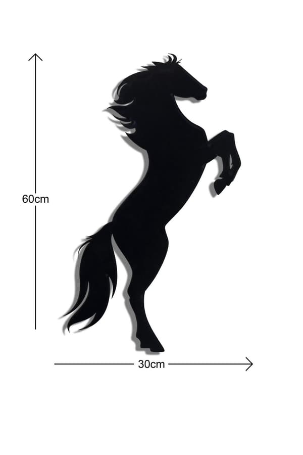 Dekorativ ledbelysning Wild Horse - Röd