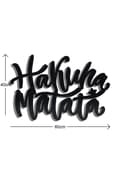 Pikkukuva 5 / 6: Koristeellinen led-valaistus Hakuna Matata - keltainen
