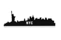 Miniatyrbillede 7 af 9: Dekorativ LED-belysning NYC Skyline - Blå