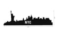 Miniatyrbillede 8 af 9: Dekorativ LED-belysning NYC Skyline - Blå