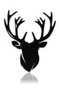 Miniatyrbild 7 av 9: Dekorativ LED-belysning Deer 2 - Grön