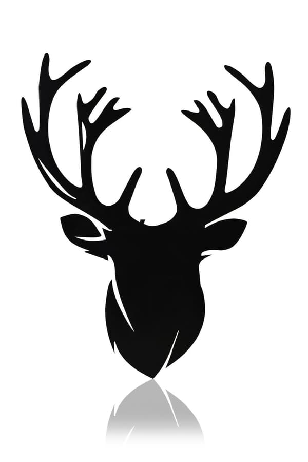 Dekorativ LED-belysning Deer 2 - Grön