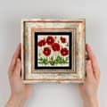 Miniatyrbild 3 av 3: Dekorativ inramad målning TC357225