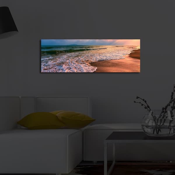 Koristeellinen led-valaistu kangasmaalaus 3090İACT-72