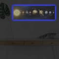 Miniatyrbilde 2 av 4: Dekorativt LED-belyst lerretsmaleri 3090NASA-021