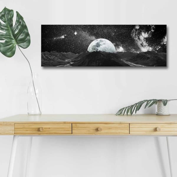 Dekorativ LED-belyst canvasmålning 3090NASA-009