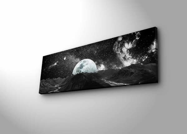 Dekorativ LED-belyst canvasmålning 3090NASA-009