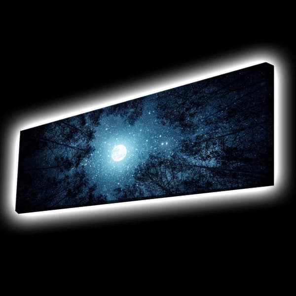 Dekorativ LED-belyst canvasmålning 3090KTLGDACT - 011