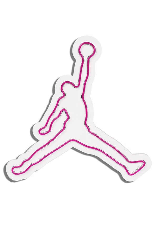 Dekorativ plast LED-belysning Basketball - Rosa