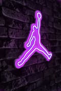 Miniatyrbilde 2 av 7: Dekorativ plast LED-belysning Basketball - Rosa