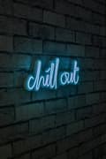 Miniatyrbilde 3 av 9: Dekorativ plast LED-belysning Chill Out - Blå