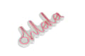 Miniatyrbild 6 av 9: Dekorativ Plast Led-belysning Oh La La - Rosa
