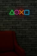Pikkukuva 4 / 9: Koristeellinen muovinen Led-valaistus Play Station - monivärinen