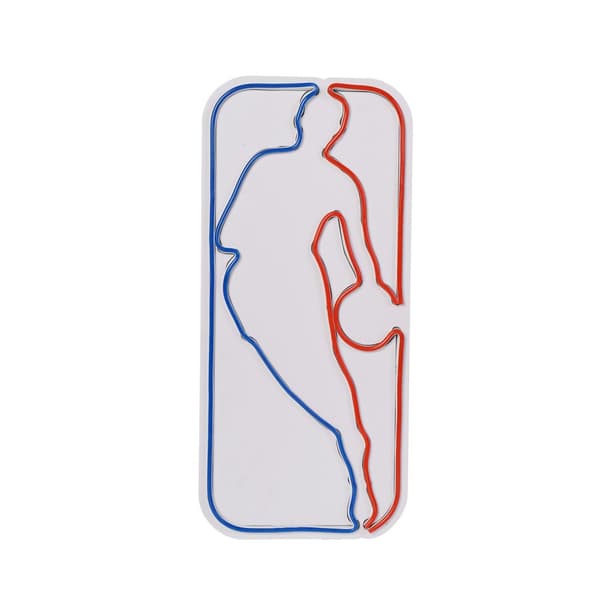Dekorativ plast LED-belysning Logoen Jerry West - Flerfarget