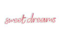 Miniatyrbild 7 av 9: Dekorativ Plast Led-belysning Sweet Dreams - Rosa