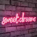 Miniatyrbild 1 av 9: Dekorativ Plast Led-belysning Sweet Dreams - Rosa