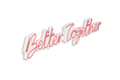 Miniatyrbilde 8 av 9: Dekorativ plast LED-belysning Better Together - Rosa
