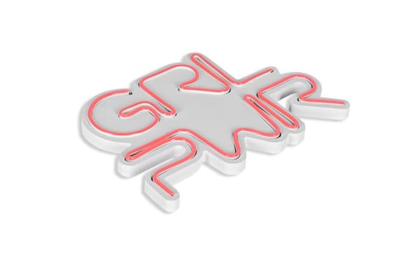 Dekorativ Plast Led Belysning Girl Power - Pink