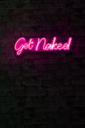 Miniatyrbillede 3 af 7: Dekorativ Plast Led Belysning Get Naked - Pink