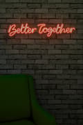 Miniatyrbild 3 av 9: Dekorativ Plast Led-belysning Better Together - Röd